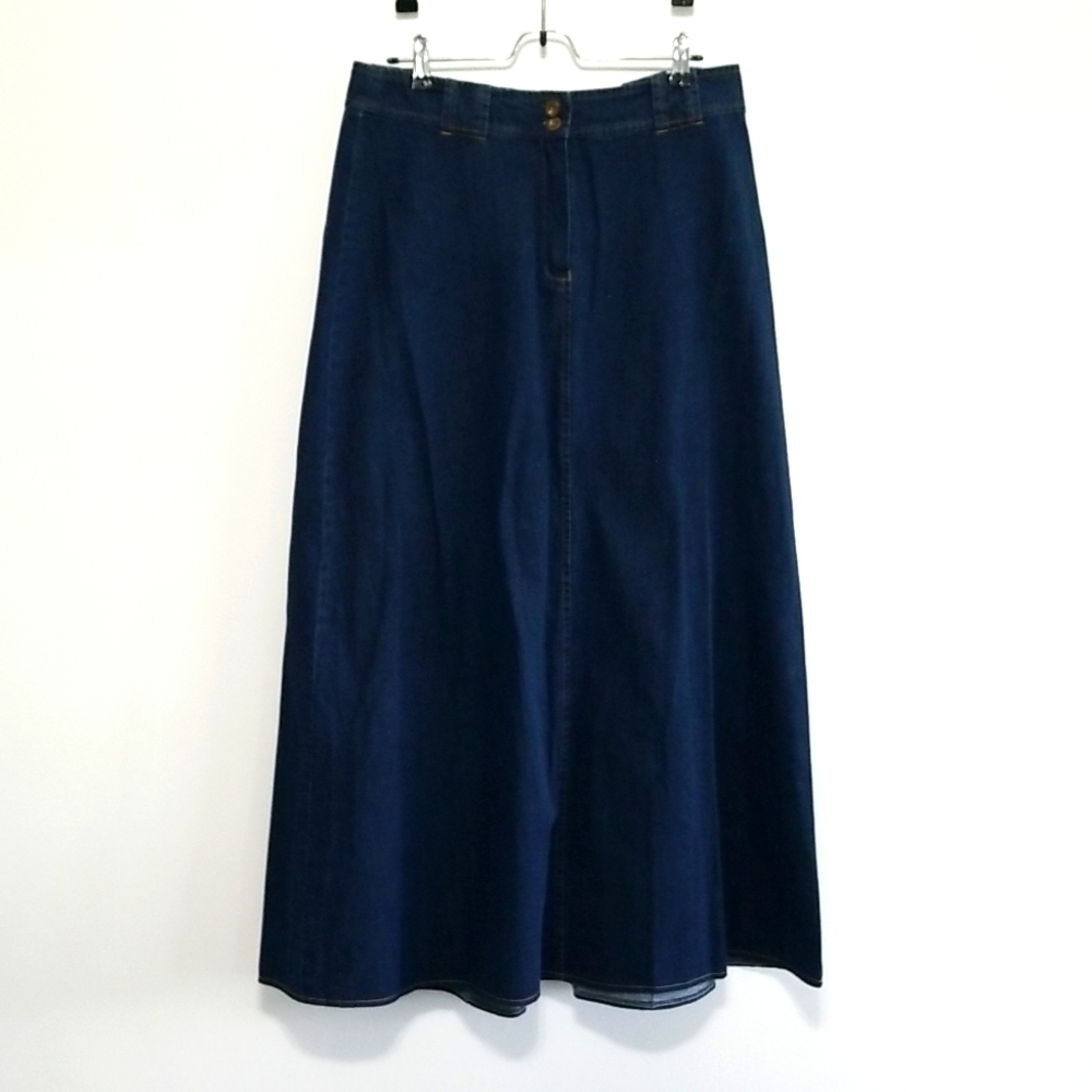 SHUKR midnight blue skirt​​​​​